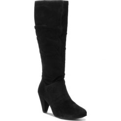 Kozaki TAMARIS - 1-25539-21 Black 001. Czarne kozaki damskie Tamaris, z materiału. Za 329.90 zł.