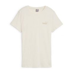 Koszulka damska Puma Ess Elevated. Brązowe koszulki sportowe damskie Puma, xs, bez wzorów, bez kołnierzyka, bez ramiączek. W wyprzedaży za 150.85 zł.