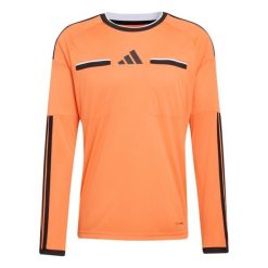 Koszulka sędziowska z długim rękawem adidas 2026. Brązowe bluzki z długim rękawem męskie Adidas, l, bez wzorów, z poliesteru, eleganckie, bez kołnierzyka. Za 256.45 zł.