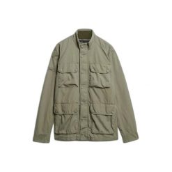 Kurtka 4 kieszenie Superdry Estate. Zielone kurtki męskie Superdry., l, bez wzorów, z materiału, klasyczne, bez kaptura. Za 601.10 zł.