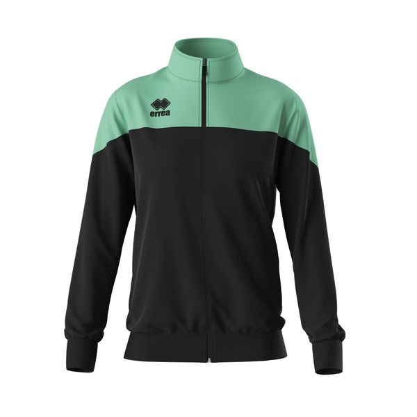 Dziecięca bluza dresowa Errea Bea. Czarne bluzy dla dziewczynek ERREA, bez wzorów, z dresówki, bez ramiączek, bez kaptura. Za 227.99 zł.