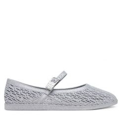 Baleriny Melissa. Szare baleriny damskie Melissa, bez wzorów, bez obcasa. Za 269.99 zł.
