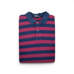 Second life - Polo Ralph Lauren koszulka męska z krótkim rękawem - Stan dobry. Niebieskie koszulki polo męskie Ralph Lauren, l, bez wzorów, z materiału, bez kołnierzyka, bez ramiączek, na golfa. Za 106.46 zł.