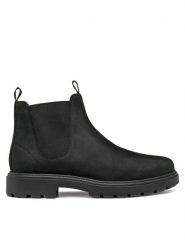 Geox Sztyblety U Spherica Ec7 U46FRA 000FF C9999 Czarny. Czarne botki męskie Geox, bez wzorów, z materiału, bez zapięcia. Za 399.99 zł.