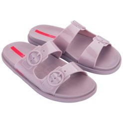 Klapki basenowe damskie Ipanema Follow Fem. Czerwone klapki damskie Ipanema, bez wzorów, z materiału, bez obcasa. Za 227.00 zł.