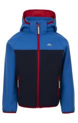 Trespass Hanbury- Kurtka softshell unisex granatowa. Brązowe kurtki snowboardowe męskie Trespass, l, bez wzorów, z softshellu, długie, z kapturem, narciarskie. Za 186.83 zł.