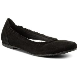 Baleriny SERGIO BARDI - Arienzo SS127324918JN 201. Czarne baleriny damskie Sergio Bardi, bez wzorów, z materiału, bez obcasa, bez zapięcia. W wyprzedaży za 169.00 zł.
