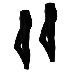 Damskie legginsy termoaktywne Heatkeeper Basic 2-pak czarne. Czarne bielizna termoaktywna damska HEAT KEEPER, xl, bez wzorów, narciarskie. Za 133.99 zł.