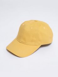 Czapka unisex z daszkiem żółta Julio 201. Żółte czapki i kapelusze damskie Big Star, na lato, bez wzorów, retro. W wyprzedaży za 79.99 zł.
