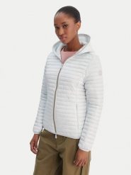 Save The Duck Kurtka przejściowa D33620W IRIS22 Błękitny Regular Fit. Niebieskie kurtki damskie SAVE THE DUCK, bez wzorów, z syntetyku, bez kaptura. Za 839.99 zł.