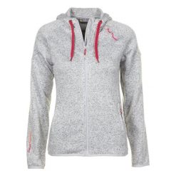 Damska kurtka polarowa Peak Mountain Atora. Szare kurtki snowboardowe damskie Peak Mountain, bez wzorów, z polaru, bez kaptura, narciarskie. Za 211.50 zł.