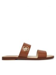 Beverly Hills Polo Club Klapki CEO-HY58110-1 Brązowy. Brązowe klapki damskie Beverly Hills Polo Club, bez wzorów, z materiału, bez obcasa. Za 139.99 zł.