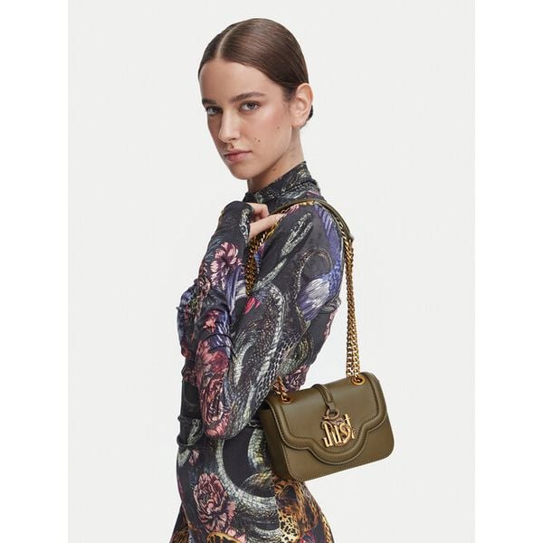 Torebka Just Cavalli. Zielone torebki do ręki damskie Just Cavalli, bez wzorów, wizytowe, bez dodatków. Za 854.99 zł.