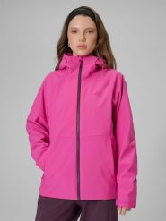 4F Kurtka przejściowa membrana 5000 damska - różowa XS. Czerwone kurtki damskie 4f, xs, bez wzorów, bez kaptura. Za 299.99 zł.