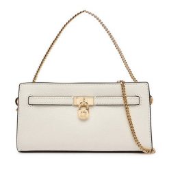 Torebka MICHAEL Michael Kors. Białe torebki do ręki damskie MICHAEL Michael Kors, bez wzorów, wizytowe, bez dodatków. Za 879.99 zł.