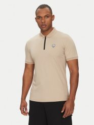 EA7 Emporio Armani Polo 8NPF13 PJRGZ U6155 Granatowy Regular Fit. Brązowe koszulki polo męskie EA7 Emporio Armani, m, bez wzorów, z syntetyku, bez ramiączek. Za 299.99 zł.