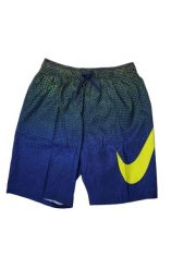 Szorty męskie nike swim niebieski. Niebieskie krótkie spodenki sportowe męskie Nike, l, bez wzorów, z materiału, trekkingowe. Za 454.25 zł.