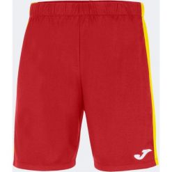 Spodenki do piłki nożnej dla chłopców Joma Maxi. Czerwone szorty dla chłopców Joma, bez wzorów, sportowe. Za 134.99 zł.