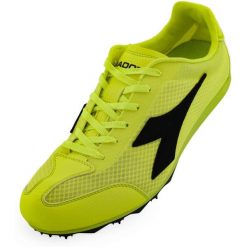 Buty do biegania Diadora Mid Distance Spike Fluo 44. Czarne buty sportowe męskie Diadora, bez zapięcia, do biegania. Za 373.99 zł.