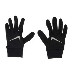 Rękawiczki męskie Dri-FIT Accelarate Gloves. Czarne rękawiczki męskie Nike, bez wzorów, sportowe. Za 302.81 zł.