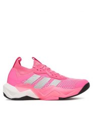 Adidas Buty na siłownię Rapidmove Adv 2 JQ3939 Różowy. Czerwone obuwie sportowe damskie Adidas, bez wzorów, z materiału, na fitness i siłownię. Za 569.99 zł.