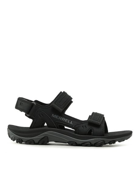 Merrell Sandały Huntington Sport Convert J036871 Czarny. Czarne buty sportowe męskie Merrell, ze skóry, bez zapięcia. Za 399.99 zł.