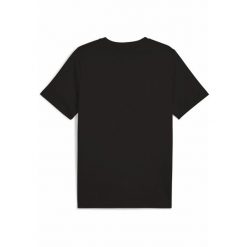 Męska koszulka z grafiką PUMATECH PUMA Black. Czarne buty sportowe męskie Puma, z gumy, bez zapięcia, na fitness i siłownię. W wyprzedaży za 74.00 zł.