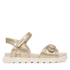 Sandały Mayoral. Żółte sandały dziewczęce Mayoral, bez zapięcia. Za 249.99 zł.