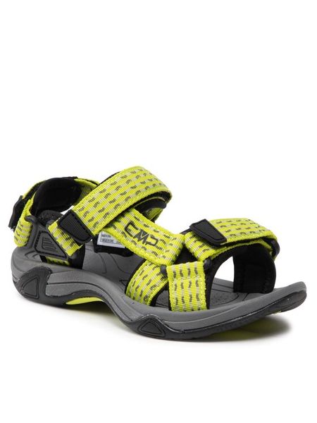 CMP Sandały Kids Hamal 38Q9959 Zielony. Zielone sandały chłopięce CMP, z materiału, bez zapięcia. Za 149.99 zł.