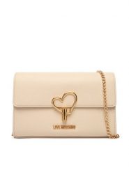 LOVE MOSCHINO Torebka JC4327PP1OLQ0110 Écru. Torebki do ręki damskie Love Moschino, bez wzorów, ze skóry, wizytowe, bez dodatków. Za 769.99 zł.