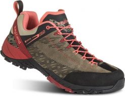 Buty trekkingowe Kayland Revolt Gore-Tex brązowo-czerwone. Brązowe obuwie sportowe damskie Kayland, bez wzorów, z gore-texu, wspinaczkowe. Za 659.45 zł.
