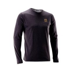 Longsleeve rowerowy męski Leatt MTB Gravity 3.0. Czarne koszulki sportowe męskie LEATT, m, bez wzorów, bez kołnierzyka, bez ramiączek, rowerowe. Za 249.99 zł.