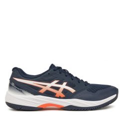 Buty halowe Asics. Niebieskie buty sportowe męskie Asics, bez zapięcia. Za 319.99 zł.