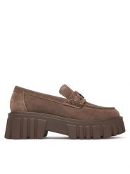 REPLAY Loafersy GWLB2 .000.C0203L Brązowy. Brązowe mokasyny damskie Replay, ze skóry. Za 609.99 zł.