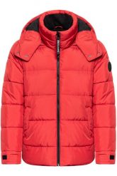 KURTKA ZIMOWA ONLY & SONS ONSGRANT PUFFA JACKET OTW POMPEIAN RED 22014438. Czerwone kurtki męskie Only & Sons, na zimę, s, bez wzorów, bez kaptura. Za 189.99 zł.