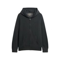 Klasyczna bluza z kapturem zapinana na zamek Superdry Essential. Brązowe bluzy męskie Superdry., m, bez wzorów, z kapturem. Za 343.40 zł.
