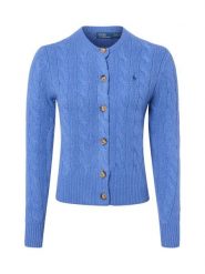 Polo Ralph Lauren Kardigan z zawartością kaszmiru Kobiety Kaszmir niebieski, M. Niebieskie kardigany damskie Polo Ralph Lauren, m, bez wzorów, z kaszmiru. Za 1,199.95 zł.