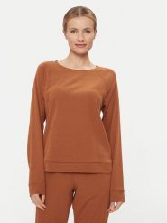 Calvin Klein Underwear Koszulka piżamowa 000QS7003E Brązowy Regular Fit. Brązowe koszule nocne damskie Calvin Klein Underwear, s, bez wzorów, z bawełny, bez ramiączek. Za 239.99 zł.