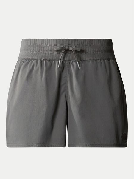 The North Face Szorty sportowe Aphrodite NF0A86YK Szary Regular Fit. Szare szorty sportowe damskie The North Face, s, bez wzorów, z syntetyku, sportowe, trekkingowe. Za 139.99 zł.