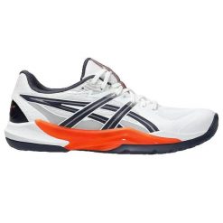 Obuwie do piłki ręcznej Mężczyzna Asics Powerbreak Ff biały. Białe buty sportowe męskie Asics, z syntetyku, bez zapięcia, do piłki ręcznej. W wyprzedaży za 565.15 zł.