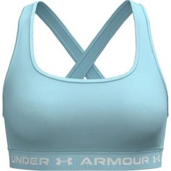 Biustonosz sportowy UA Crossback Mid Bra 1361034-494 M. Niebieskie obuwie sportowe damskie Under Armour, bez wzorów, na fitness i siłownię. Za 121.72 zł.