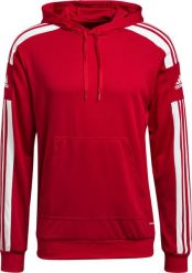 Adidas adidas Squadra 21 Hoody bluza 435 : Rozmiar - M. Bluzy męskie Adidas, m, bez wzorów, bez kaptura. Za 156.96 zł.