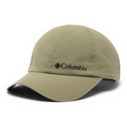 Czapka z daszkiem męska Silver Ridge IV Ball Cap. Zielone czapki i kapelusze męskie Columbia, na lato, bez wzorów, z elastanu, sportowe. Za 138.25 zł.