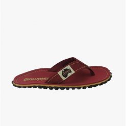 Japonki GUMBIES ISLANDER FLIP-FLOPS UNISEX. Czerwone skarpety męskie Gumbies, bez wzorów. Za 89.99 zł.