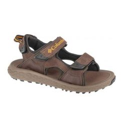 Męskie Zamszowe Sandały Konos Hiker. Brązowe sandały męskie Columbia, trekkingowe. Za 393.99 zł.