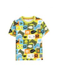 Coccodrillo T-Shirt WC5143202GBK Kolorowy Regular Fit. T-shirty dla chłopców COCCODRILLO, bez wzorów, z bawełny, bez ramiączek. Za 29.99 zł.