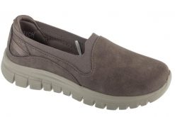 Buty sportowe Sneakersy damskie, Graceful - Leaning In. Szare obuwie sportowe damskie Skechers, bez wzorów, z materiału, trekkingowe. Za 249.99 zł.