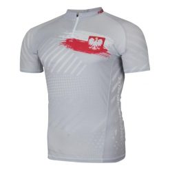 Koszulka biegowa męska z zamkiem i krótkim rękawem EXTREME HOBBY POLSKA PRIME. Białe koszulki sportowe męskie EXTREME HOBBY, m, bez wzorów, z elastanu, bez kołnierzyka, bez ramiączek, do biegania. Za 169.00 zł.