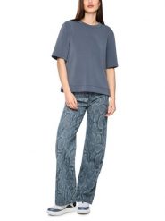 Marc Cain Koszulka Kobiety szary, 40. Szare t-shirty damskie Marc Cain, bez wzorów, bez kołnierzyka. Za 749.95 zł.