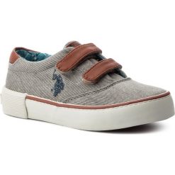 Tenisówki U.S. POLO ASSN. - Adry GALAB4119S9/C1 Grey. Szare półbuty chłopięce U.S. Polo Assn., bez wzorów, z gumy, bez zapięcia. W wyprzedaży za 159.00 zł.